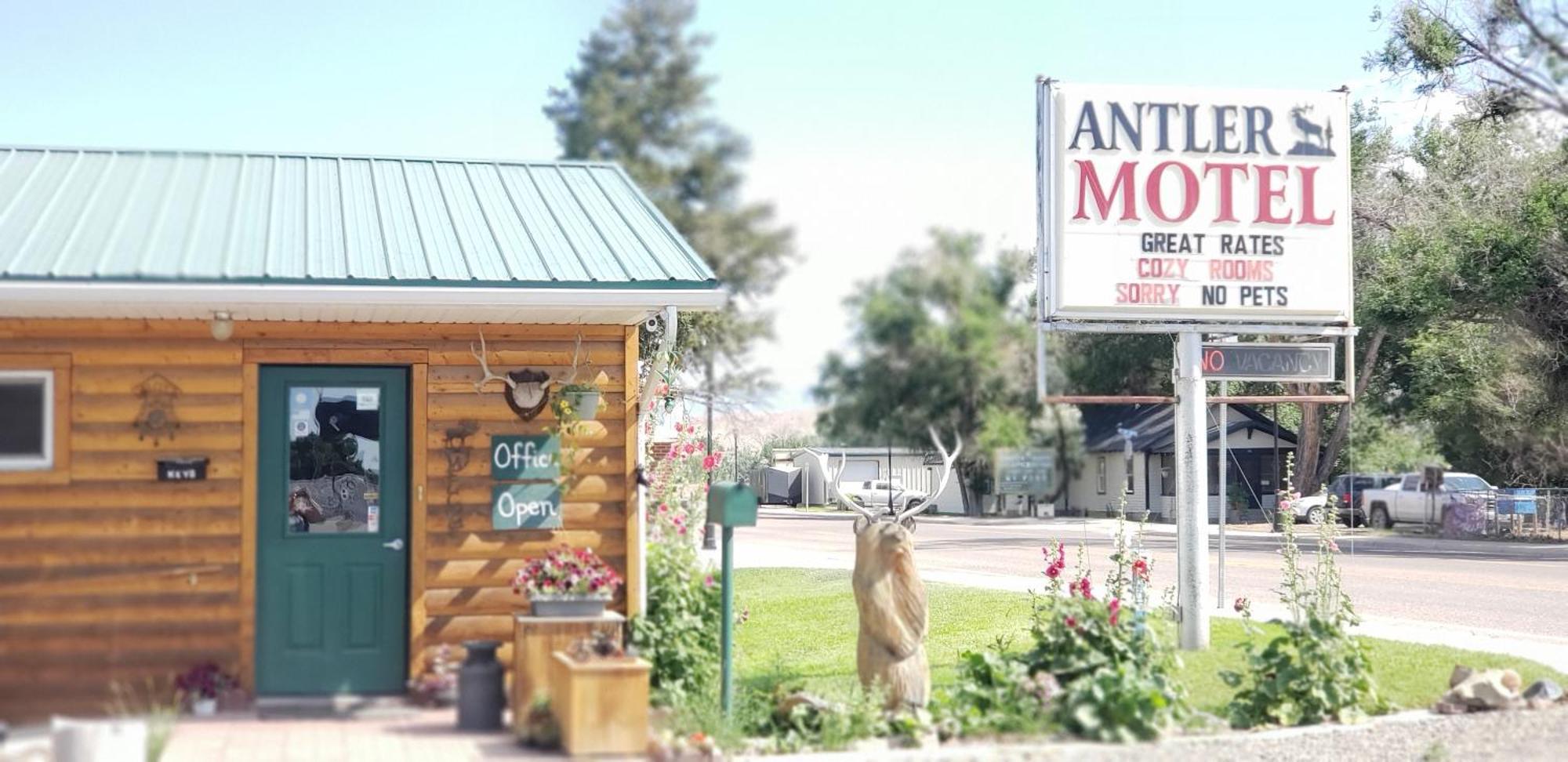 Antler Motel Greybull Bagian luar foto